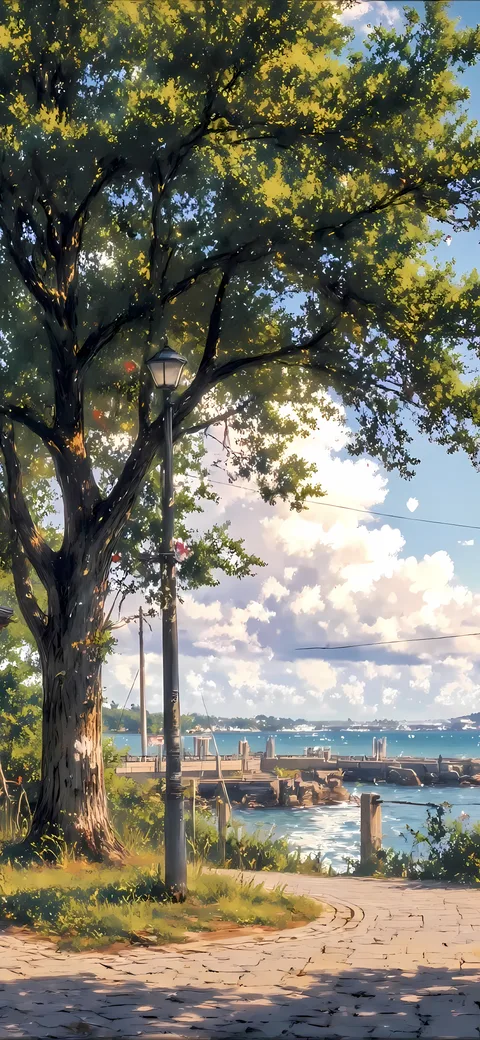 海边小店清新治愈